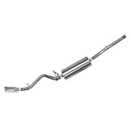 Corsa Exhaust 2016-2017 3.0 in. 4.0 dia. Single Cat-Back Exhaust Systems with Tip 24874